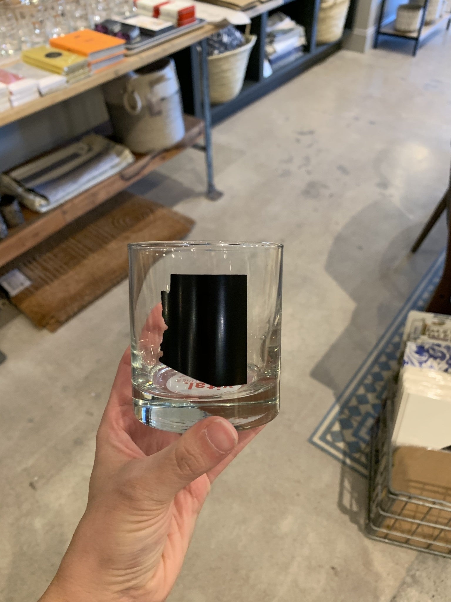 AZ Rocks Glass Black
