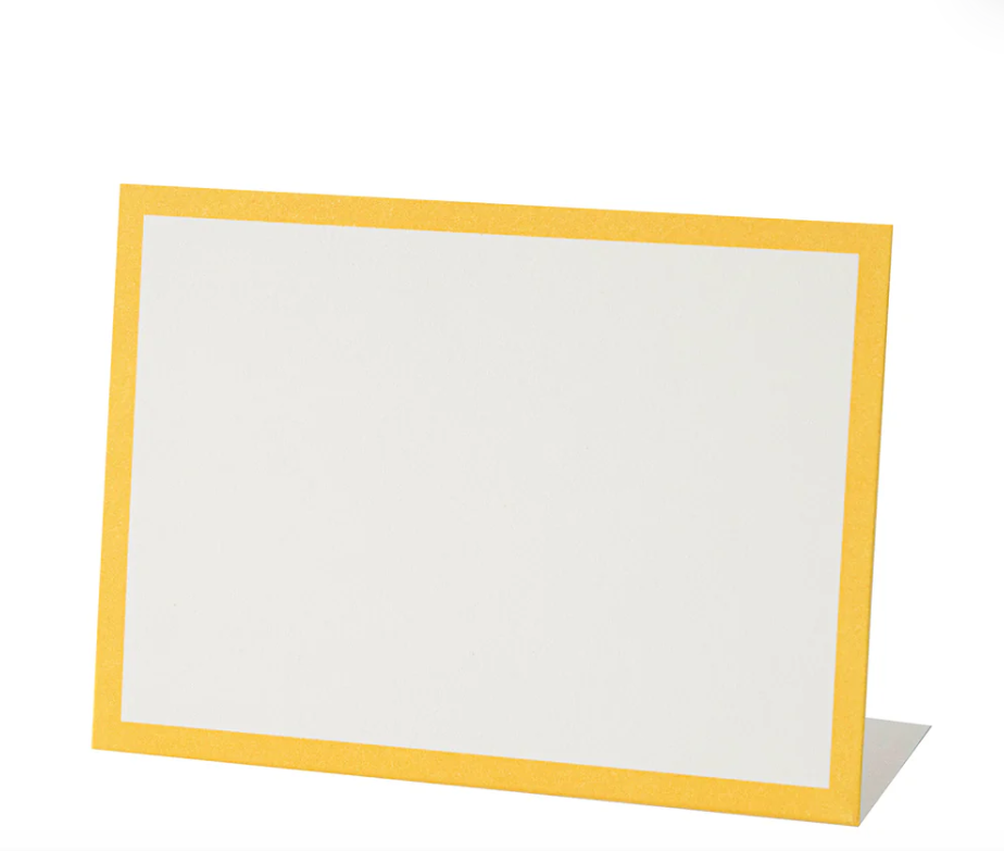 Marigold Frame Place Card