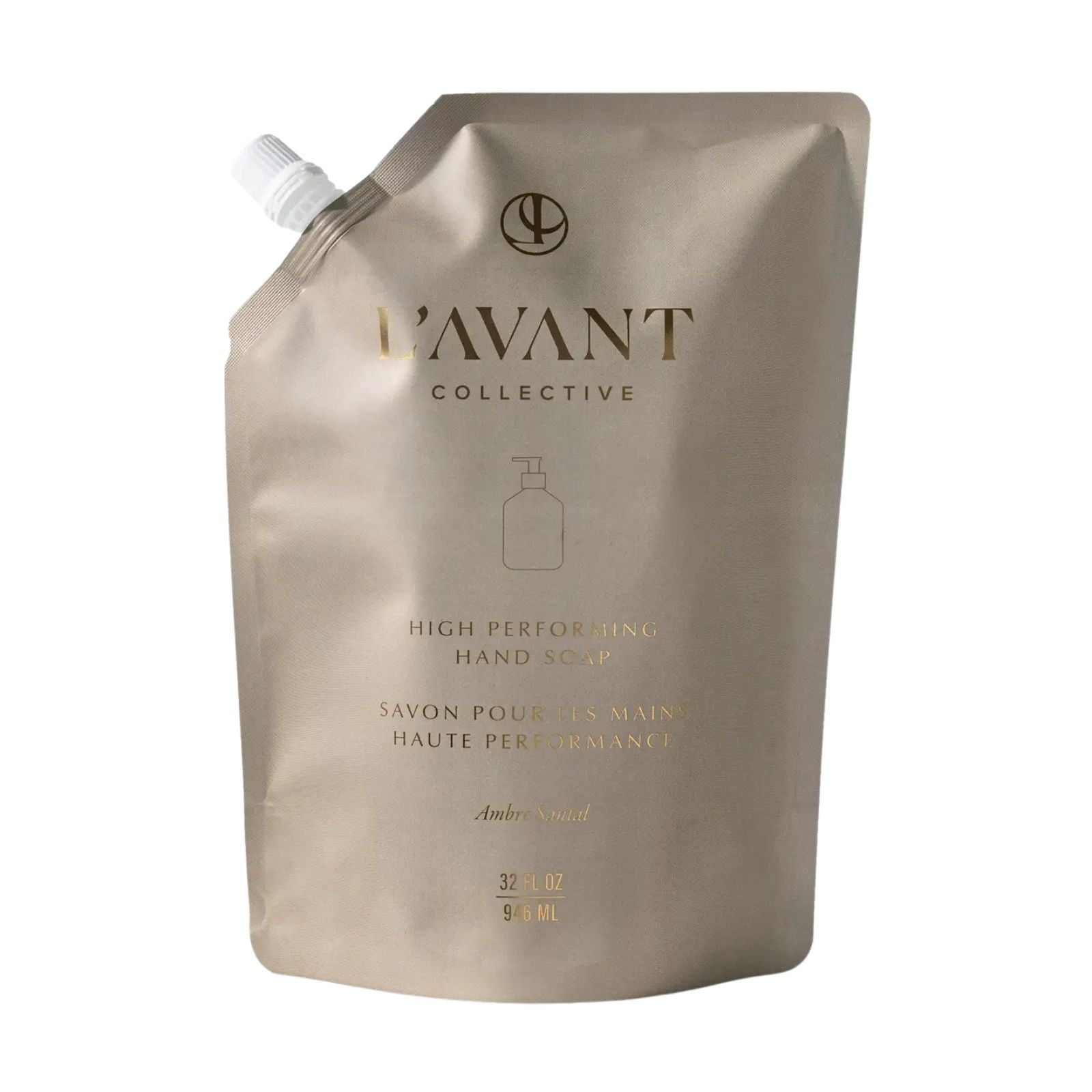 Natural Hand Soap Refill - Ambre Santal
