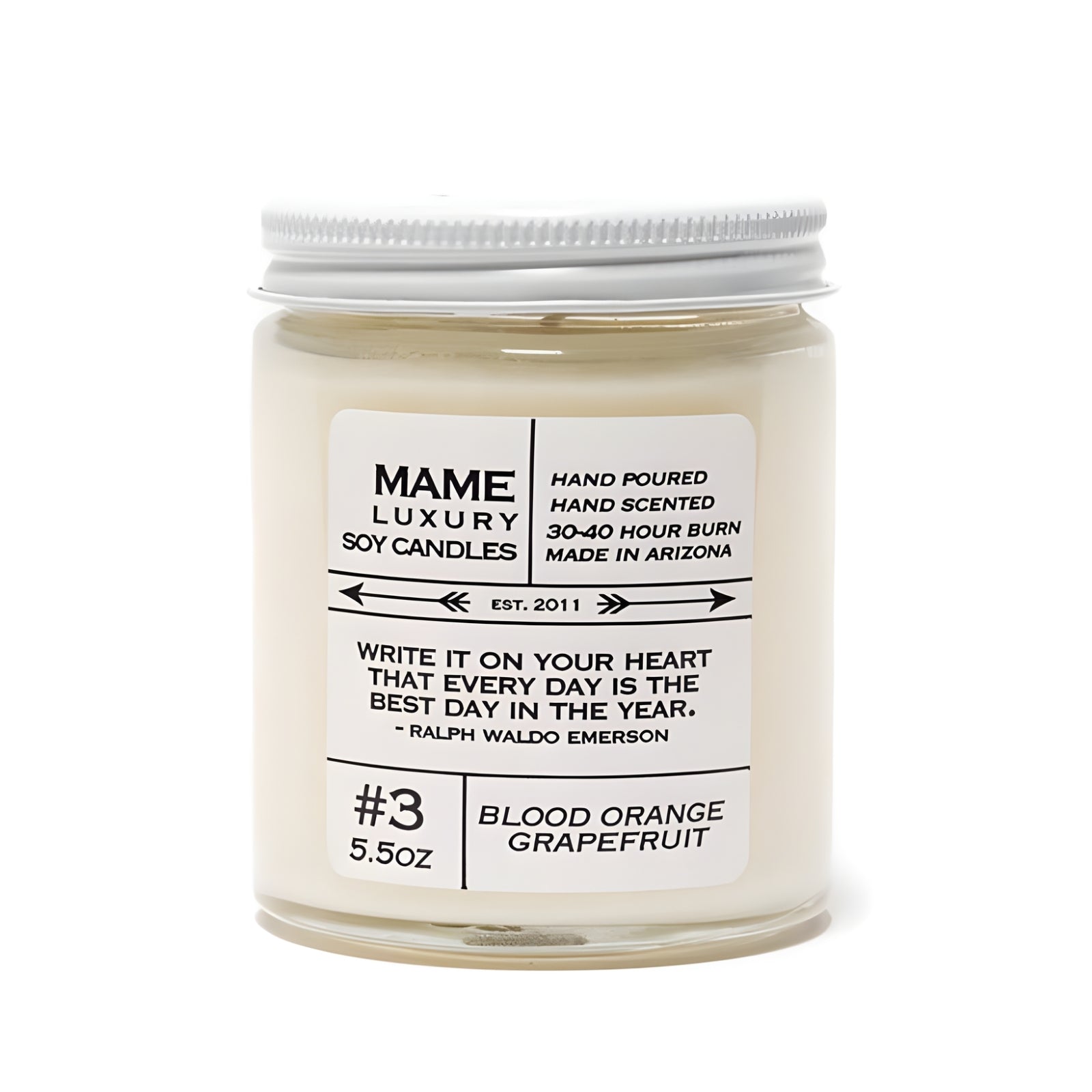 #3 Blood Orange Grapefruit Candle