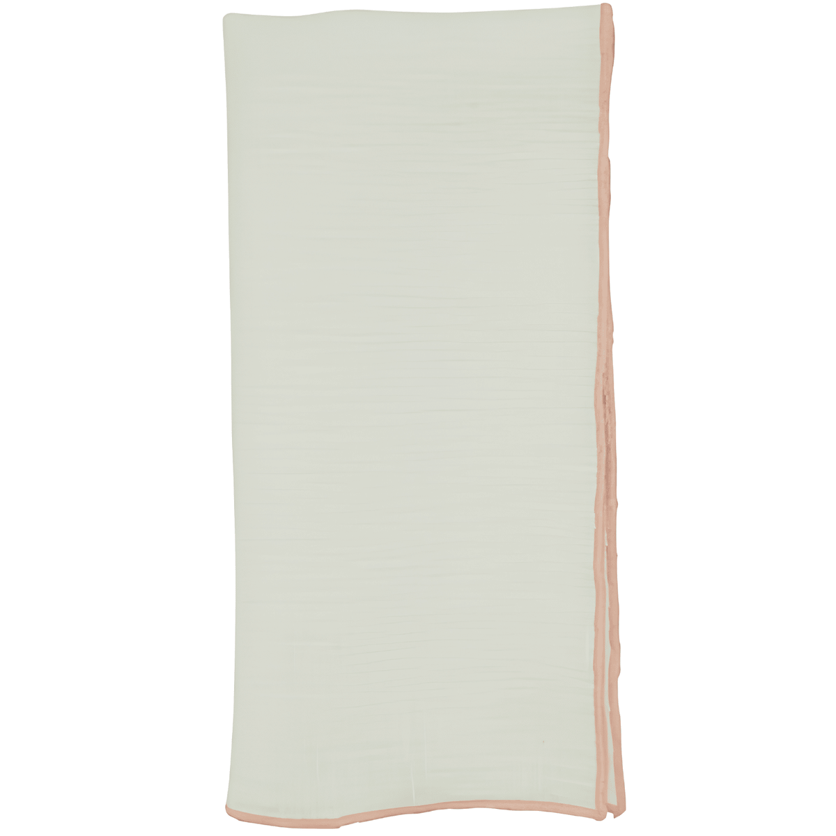 Stonewashed Stitch Border Napkin Pink