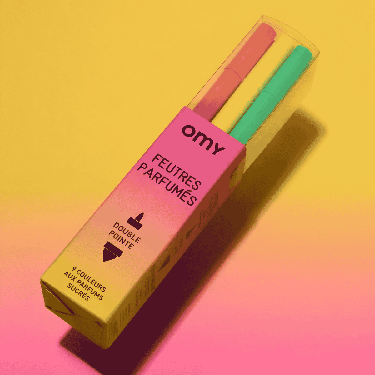 9 Scented Markers