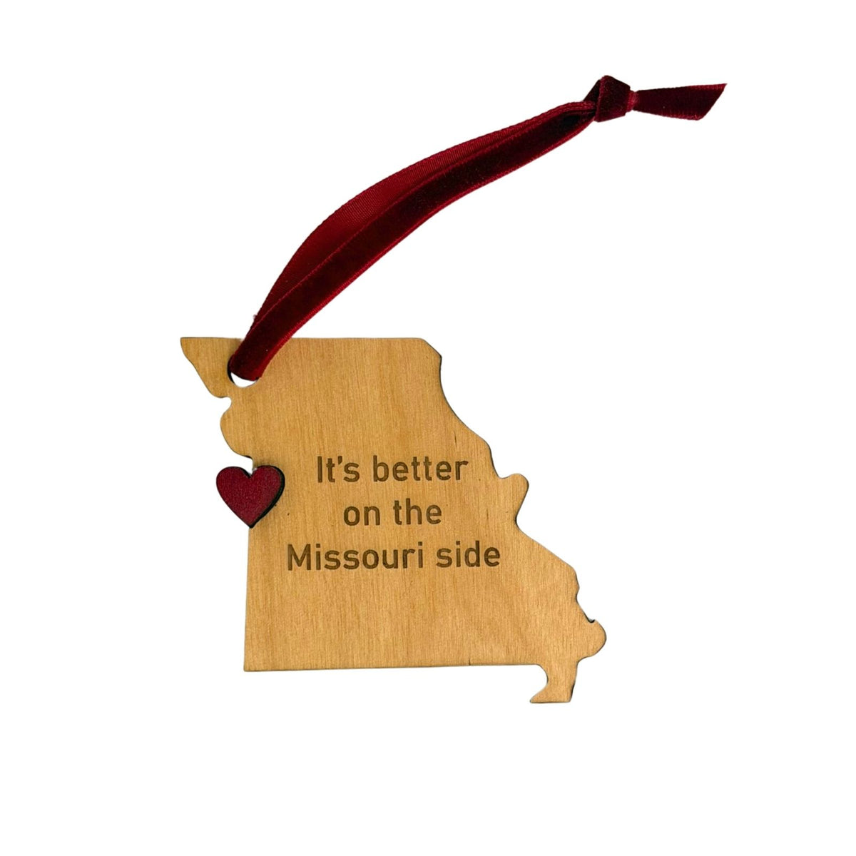Better On The MO Side Ornament