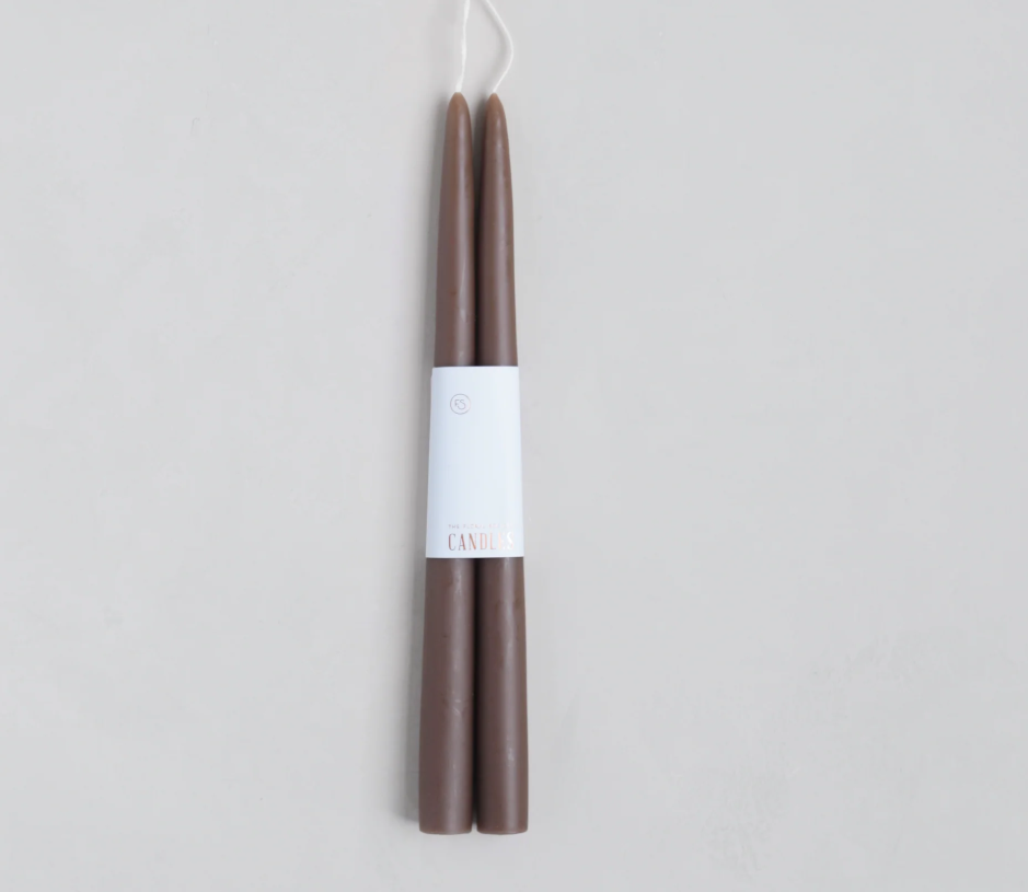 Pair of 12" Taper Candles