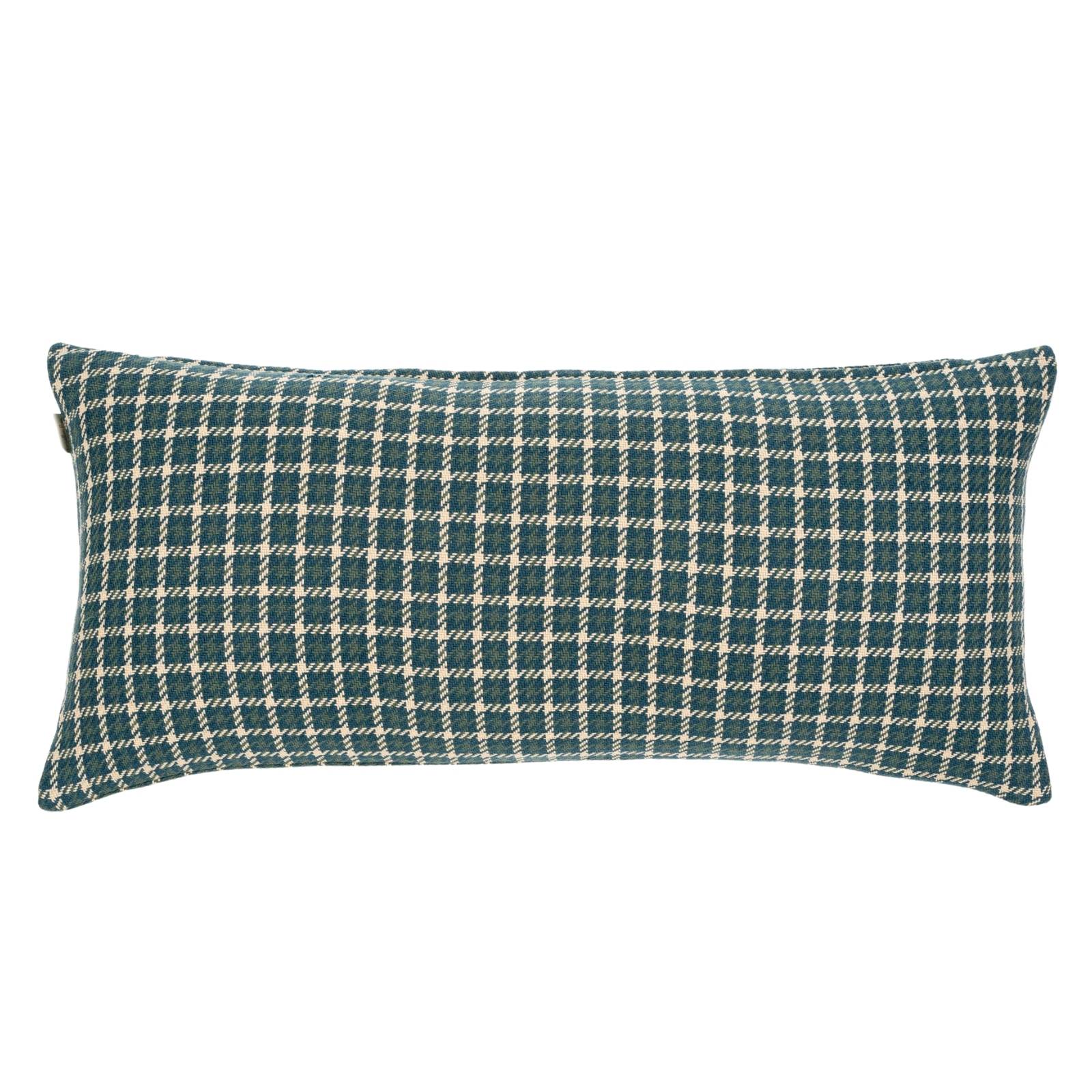 14x31 Houndstooth Pillow Teal