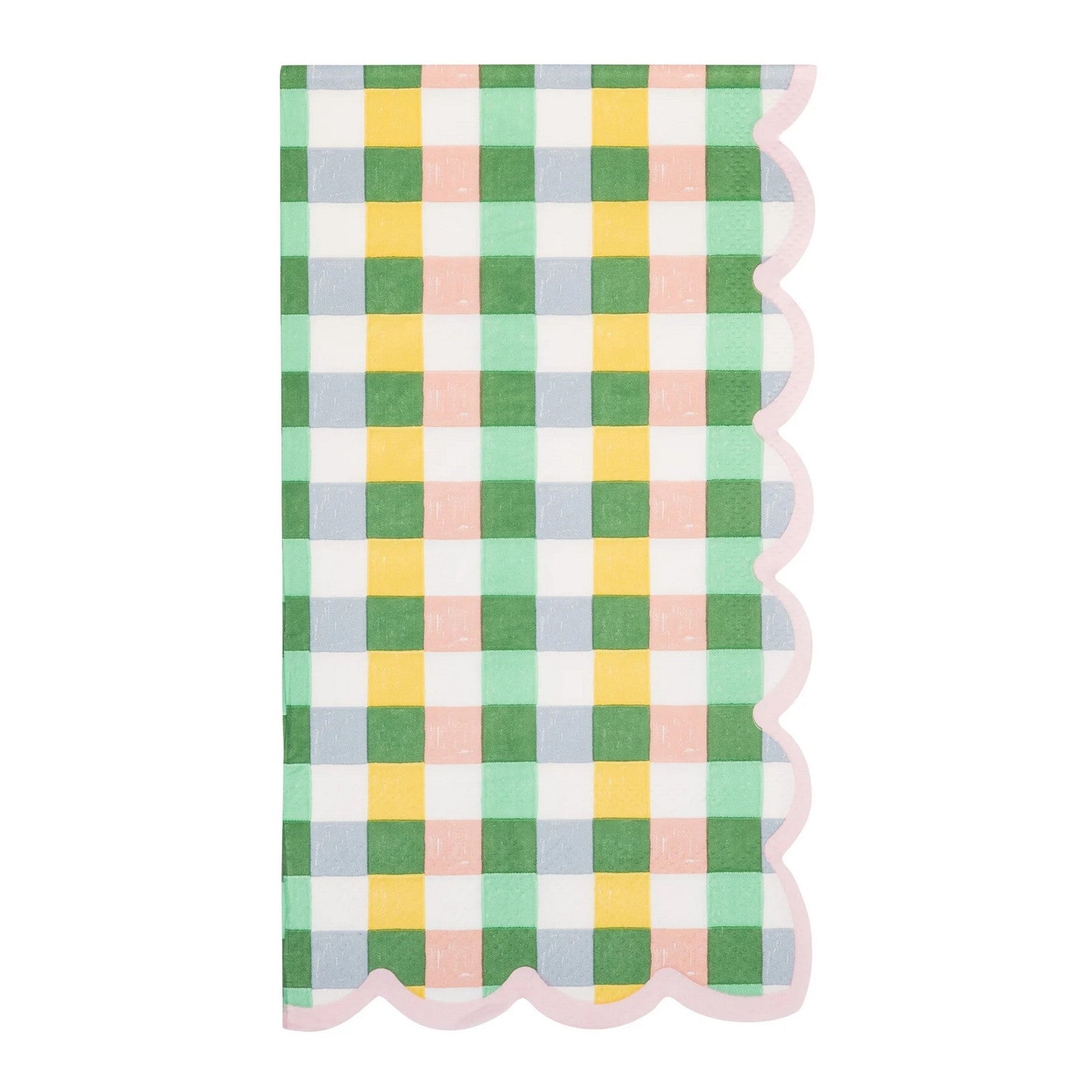 Hopscotch Gingham Guest Napkin