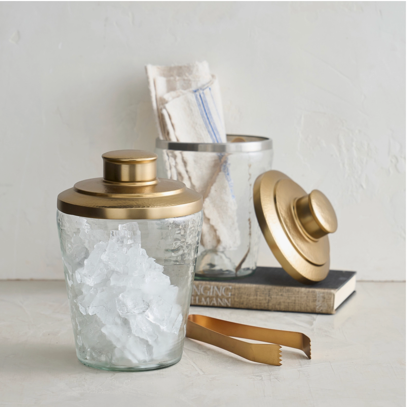 Urbana Ice Bucket and Tongs