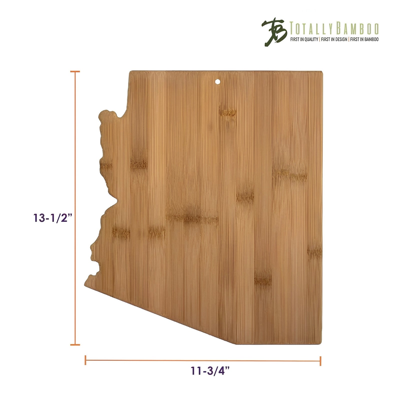 AZ Shaped Serving & Cutting Board