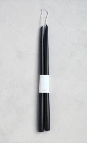 Pair of 18" Taper Candles