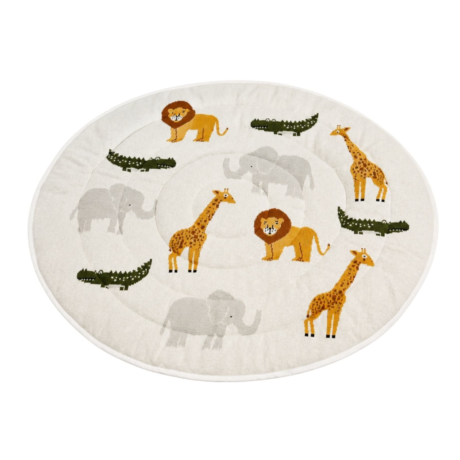 Safari Friends Padded Play Mat