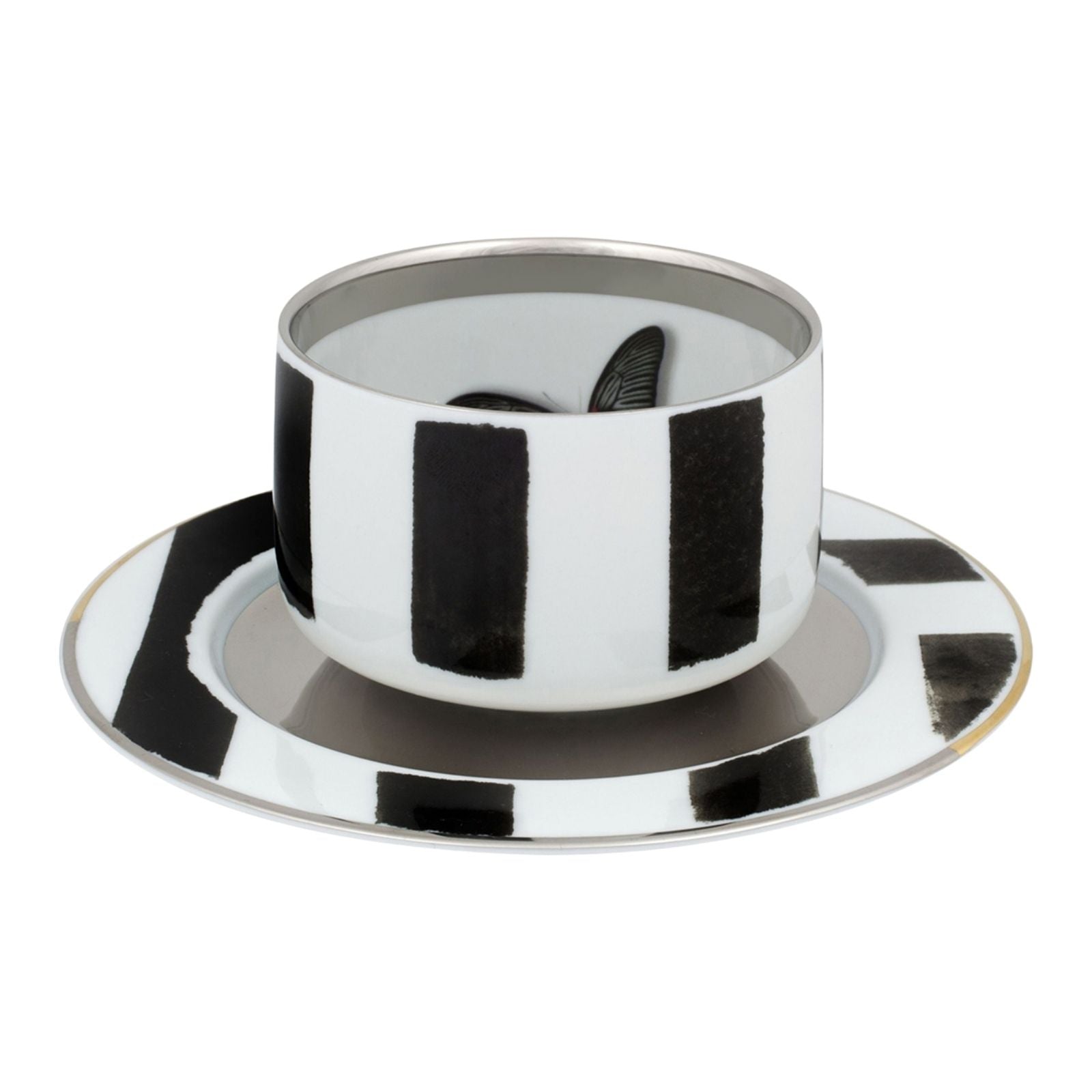 Christian Lacroix - Sol y Sombra Tea Cup And Saucer