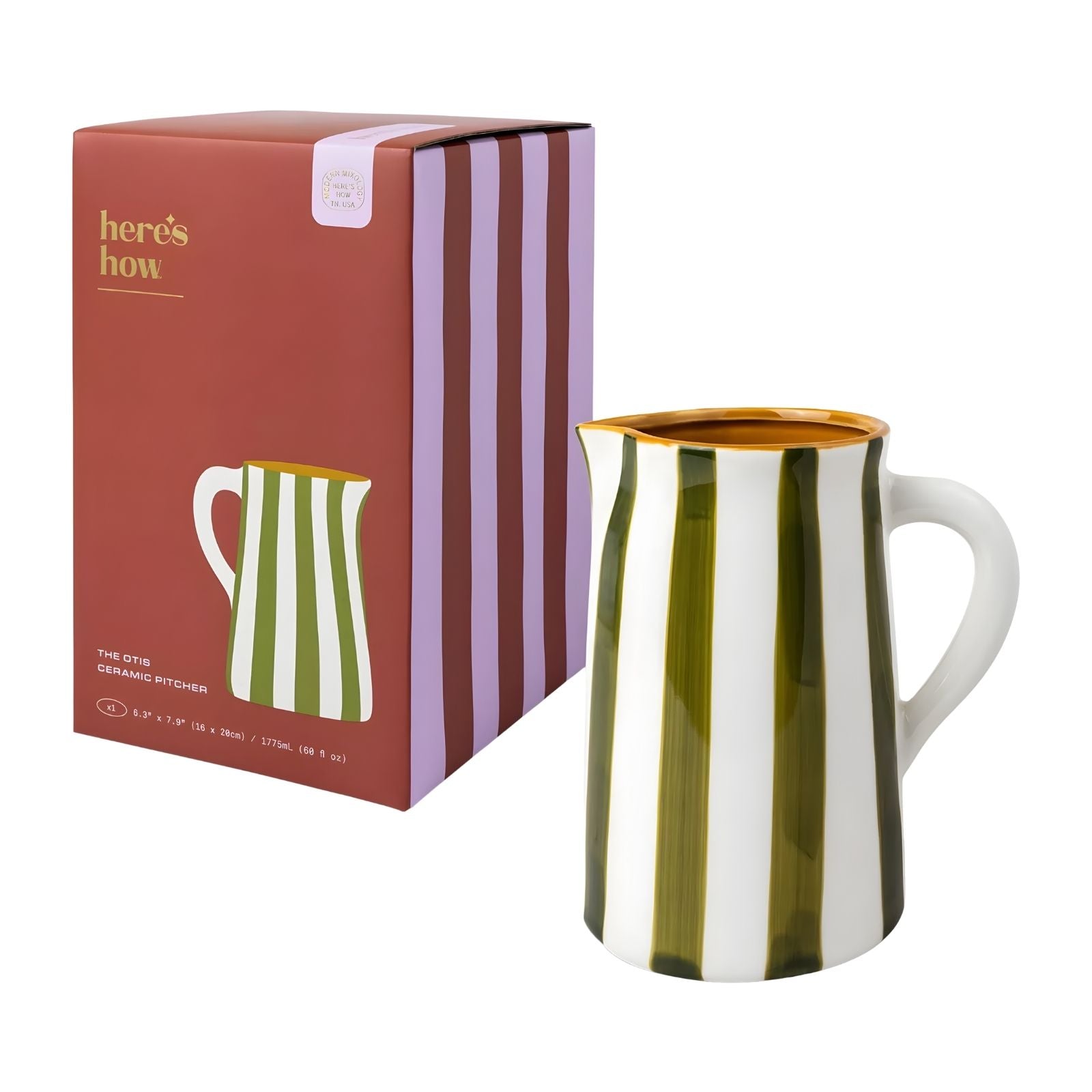 Otis Ceramic Pitcher