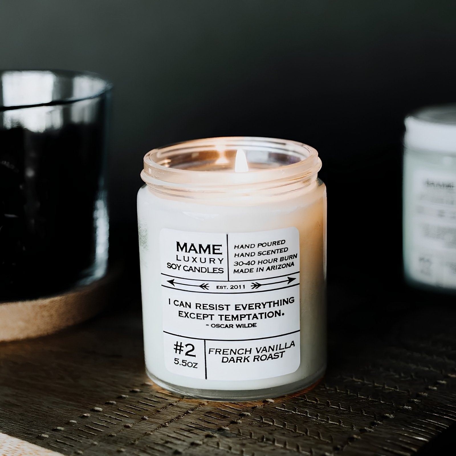#2 Dark Roast French Vanilla Candle