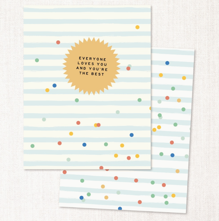 Everyone Loves You Card