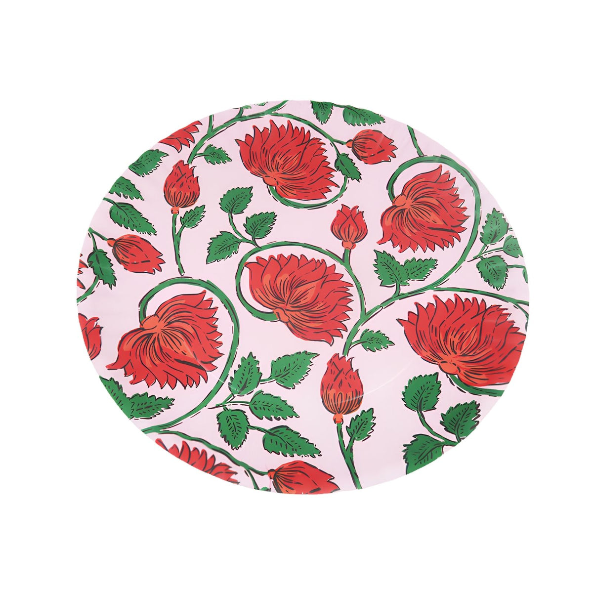 Spice Trail Melamine Platter Pink