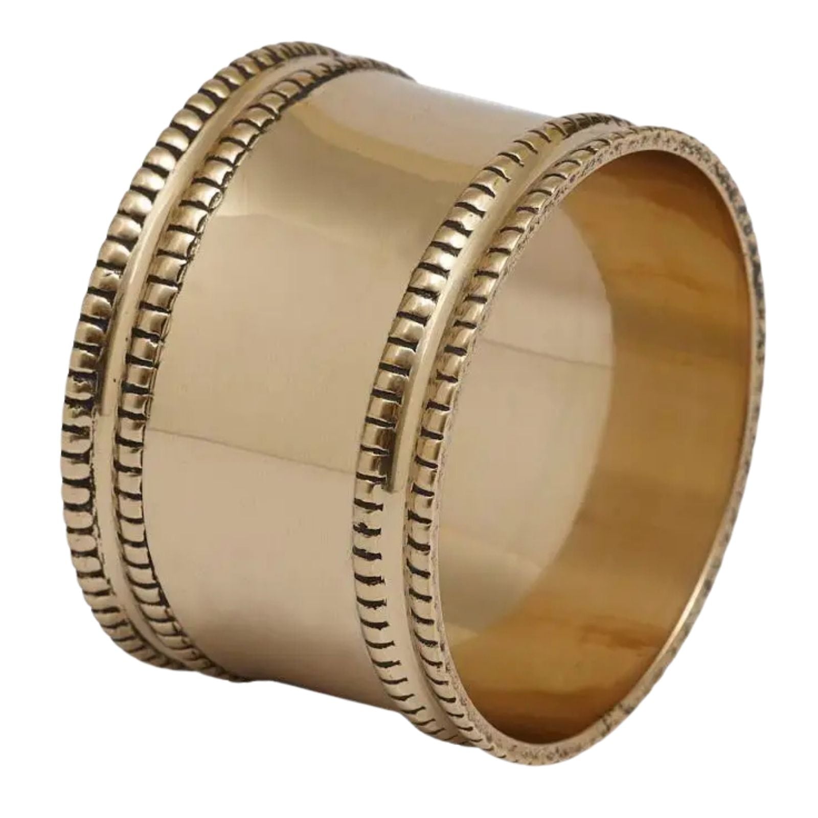 Antique Gold Band Napkin Ring