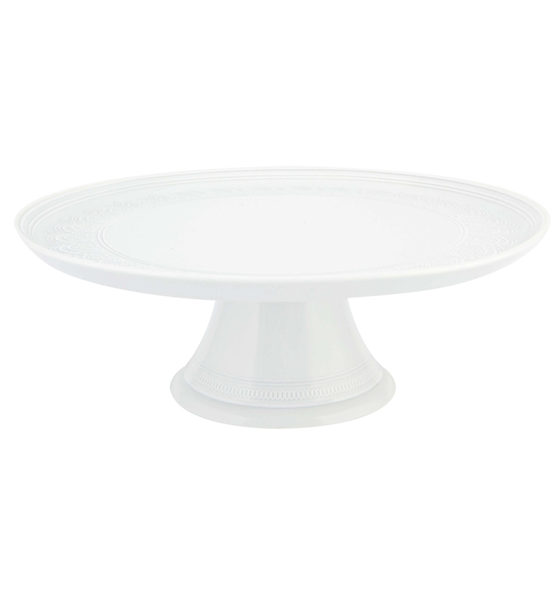 Ornament Footed Cake Platter