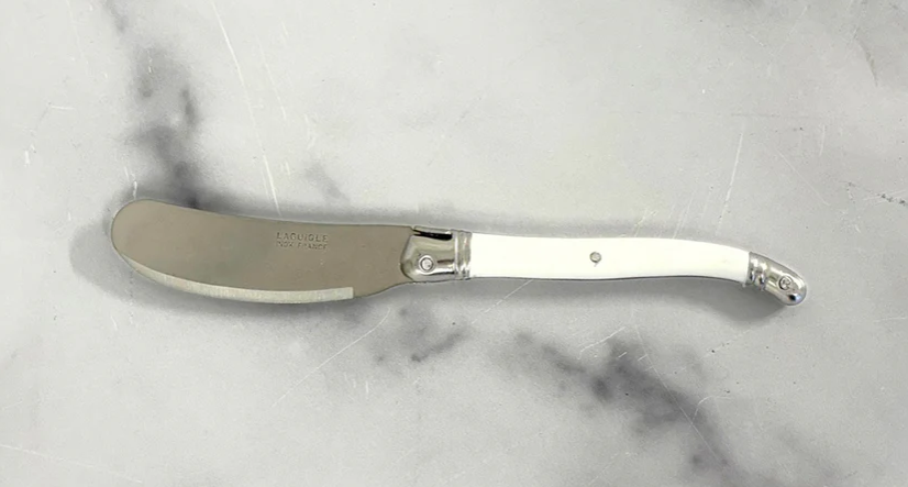 Butter Spreader Laguiole White