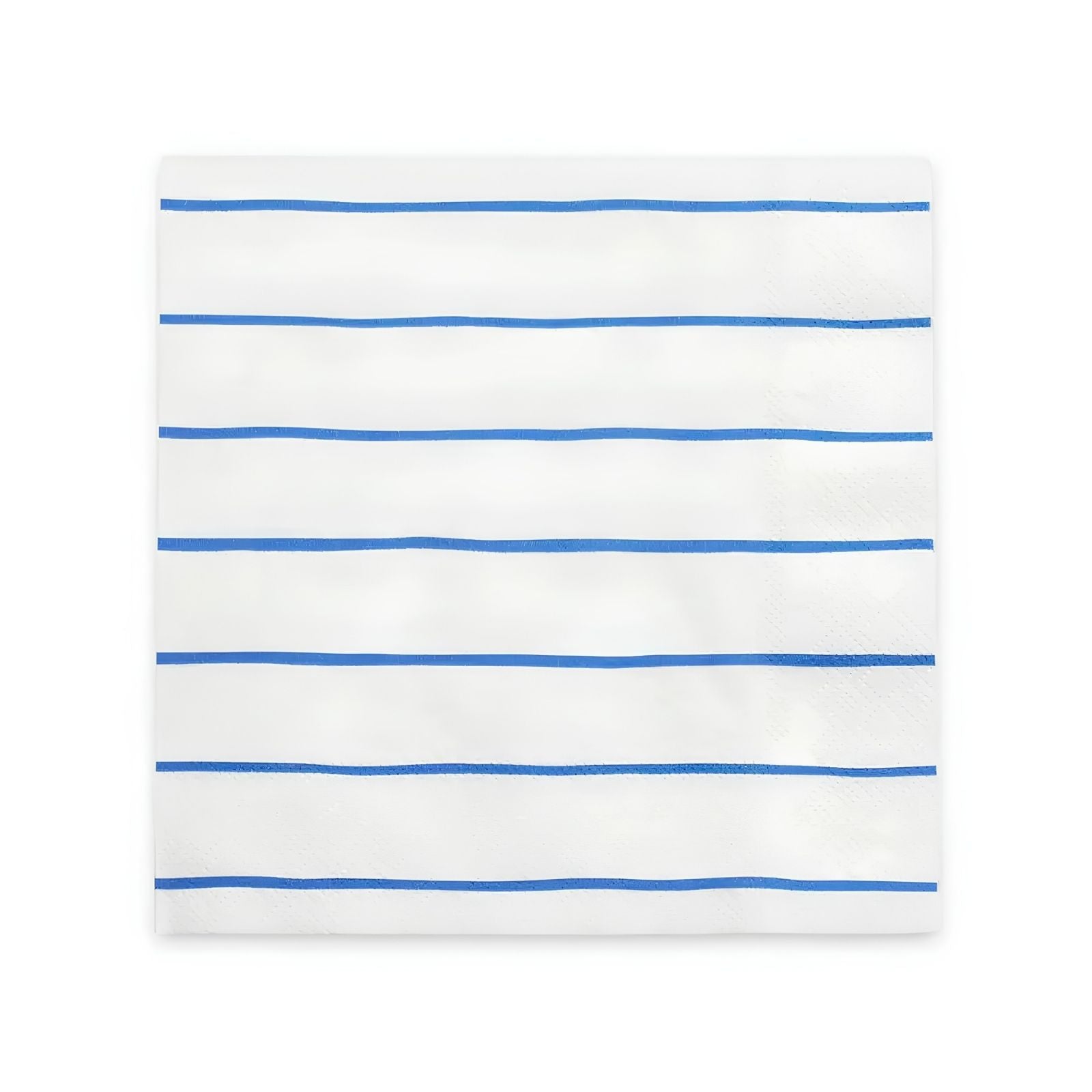 Frenchie Striped Cobalt Napkins Large