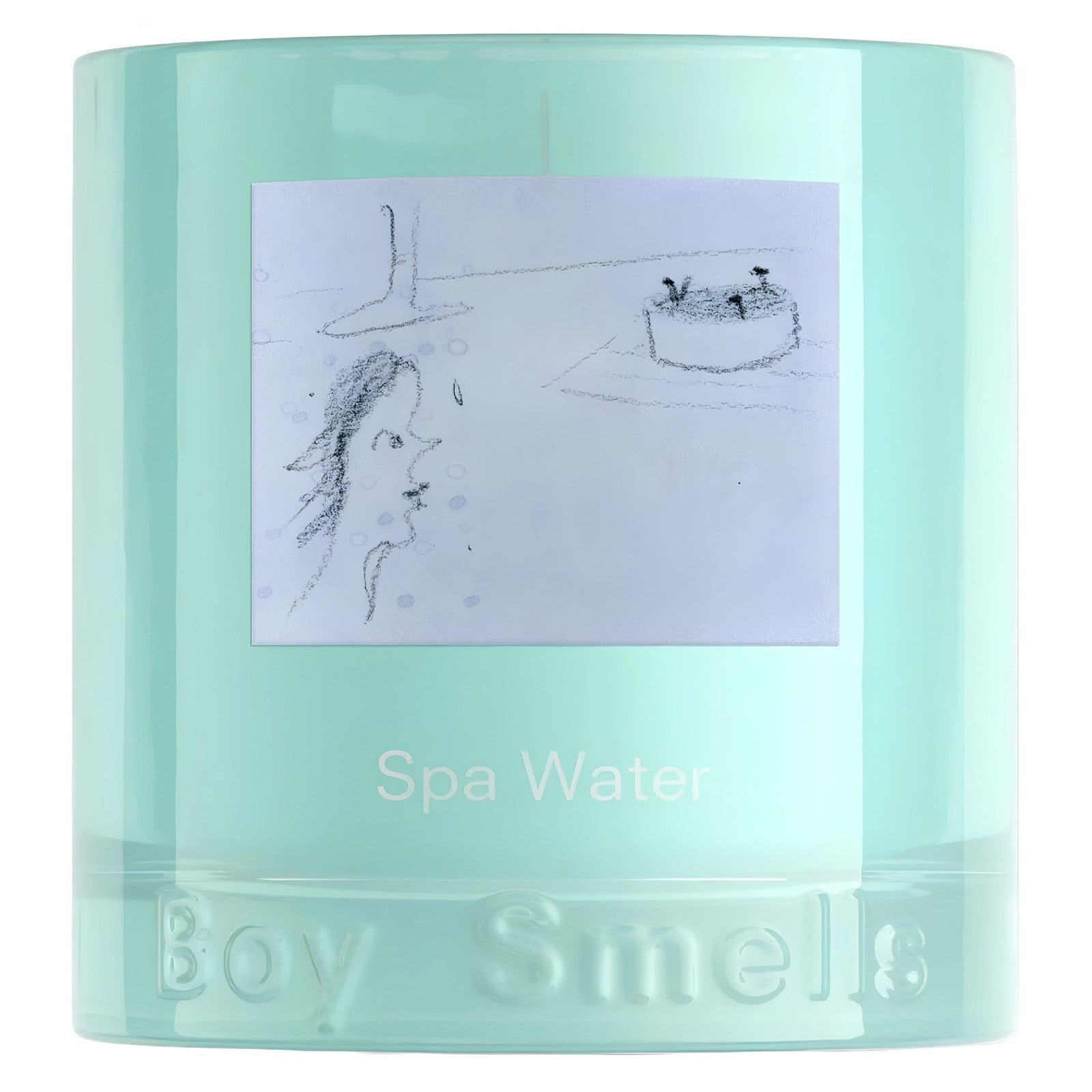 Spa Water Standard Candle