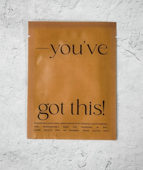 Korean Sheet Mask - You've Got This