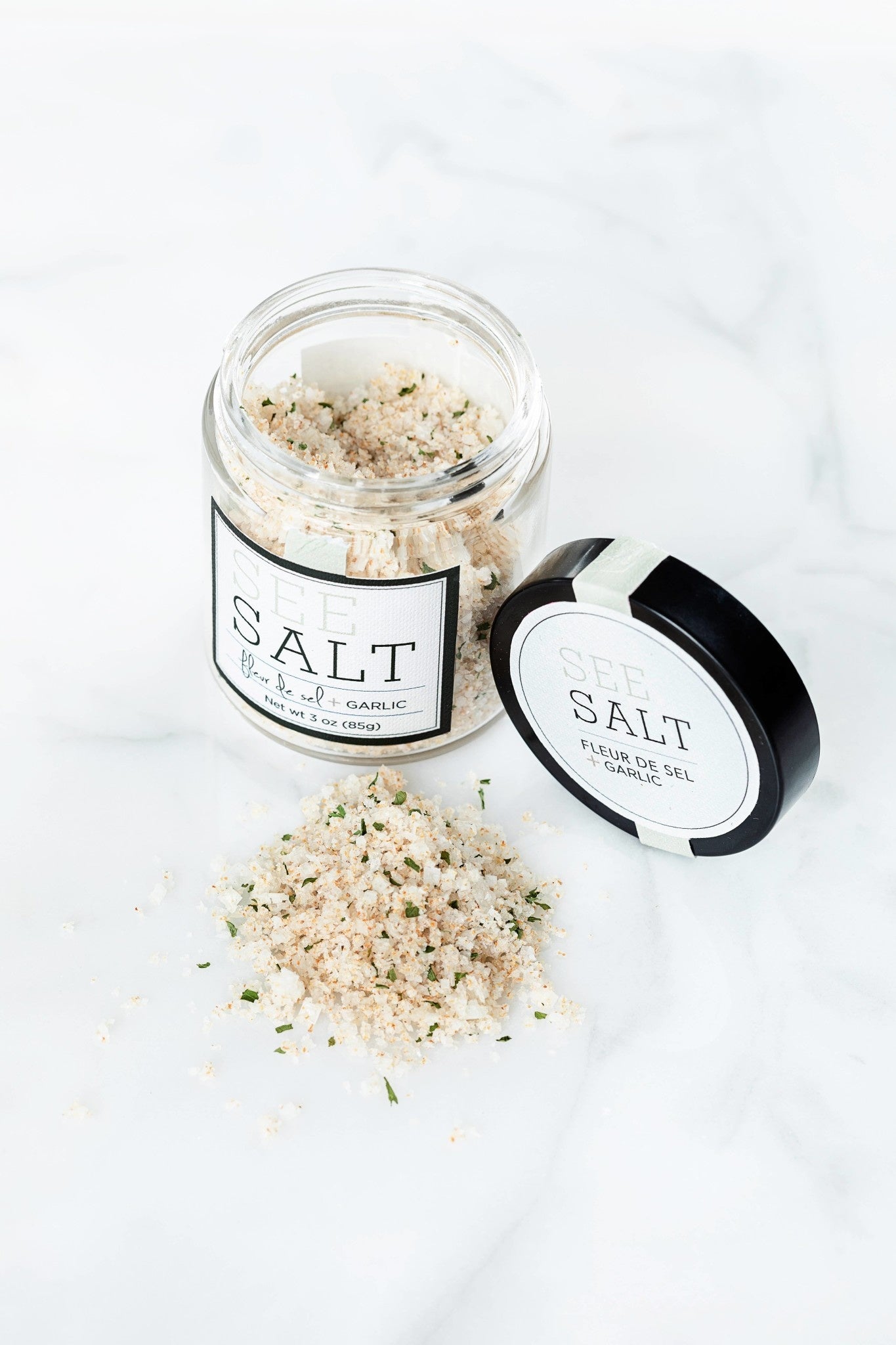 Roasted Garlic and Fleur de Sel Sea Salt