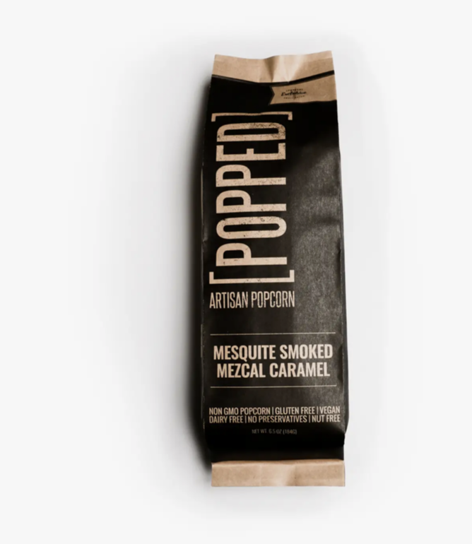 Mesquite Smoked Mezcal Caramel Artisan Popcorn
