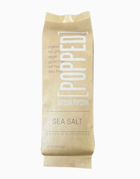 Organic Sea Salt Popcorn
