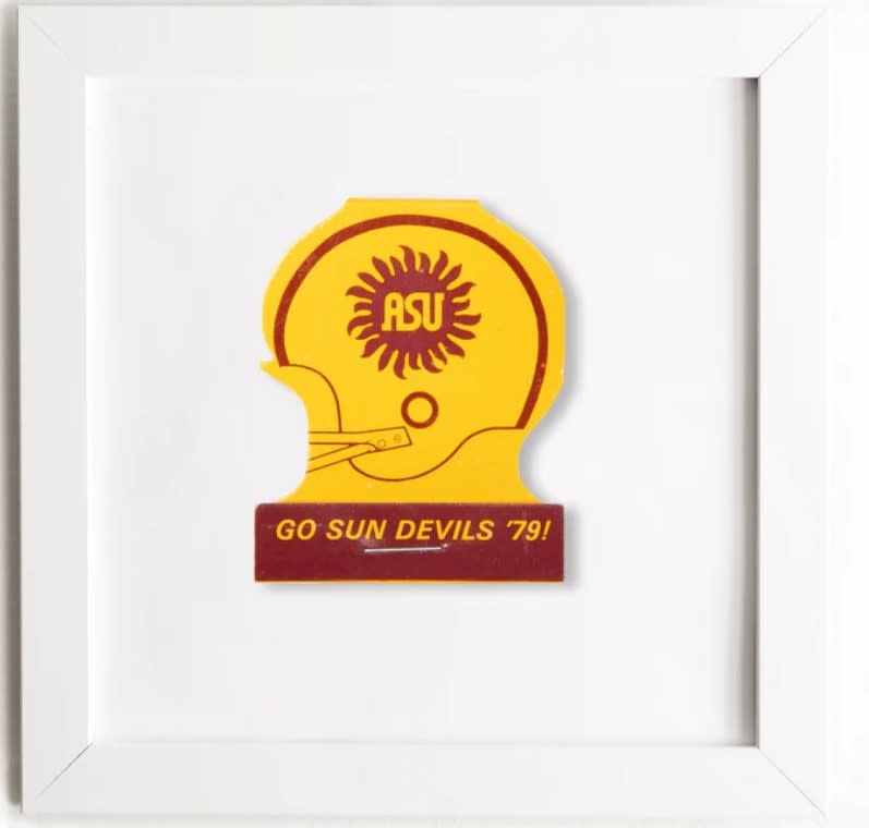 Vintage Matches: Arizona State University - White Frame