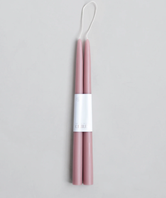 Pair of 18" Taper Candles