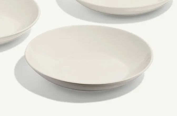 Set of 4, 10'' Entree Bowls, White