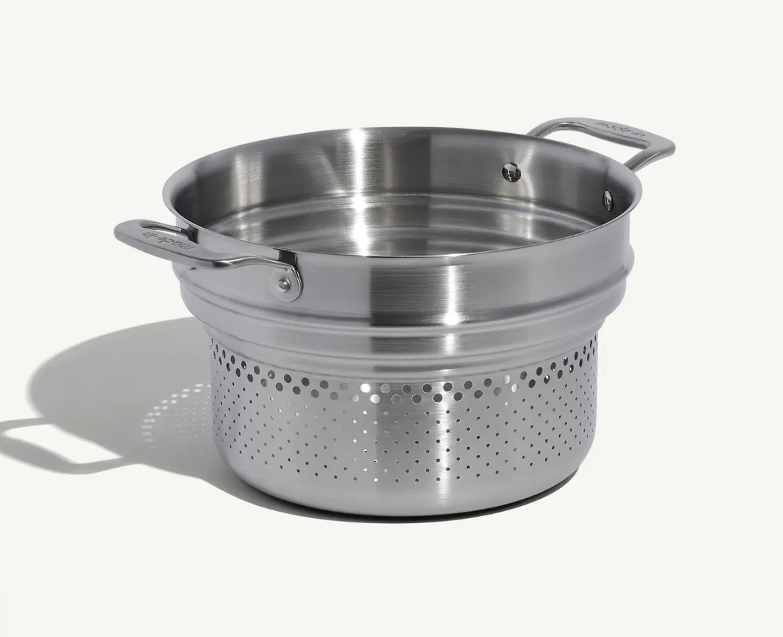 Stainless Steel Pasta Insert - Fits MADE IN® 6 & 8 qt. Stock Pots