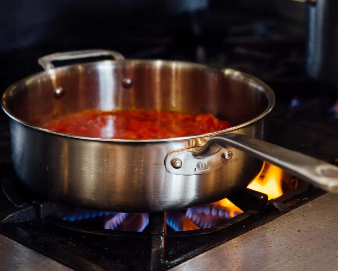 Stainless Clad 3.5 qt. Saute Pan with Lid
