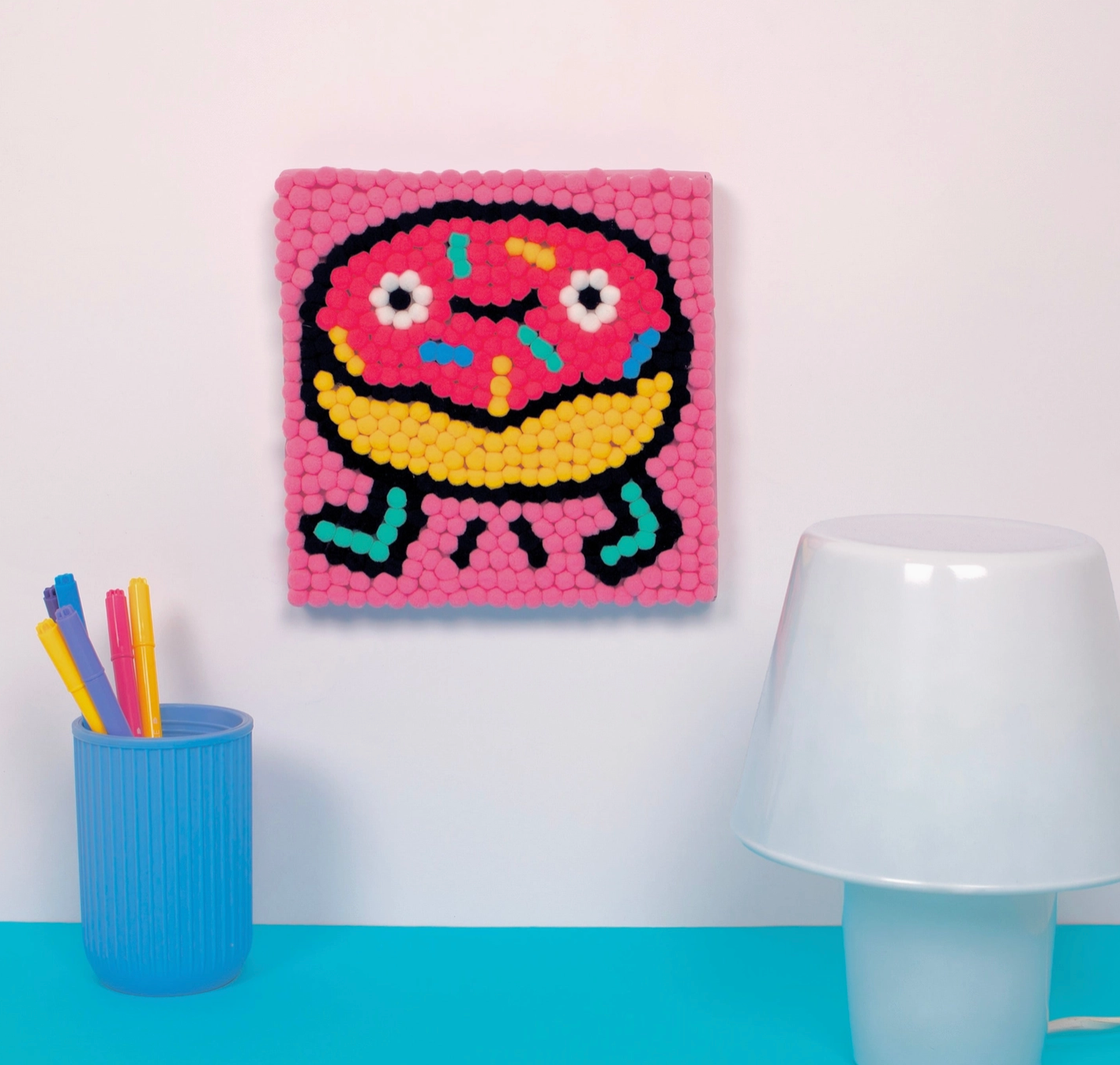Donut - Pom Pom Art