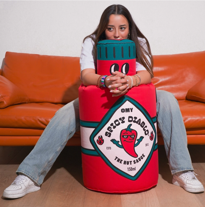 Spicy diablo - Giant inflatable pillow