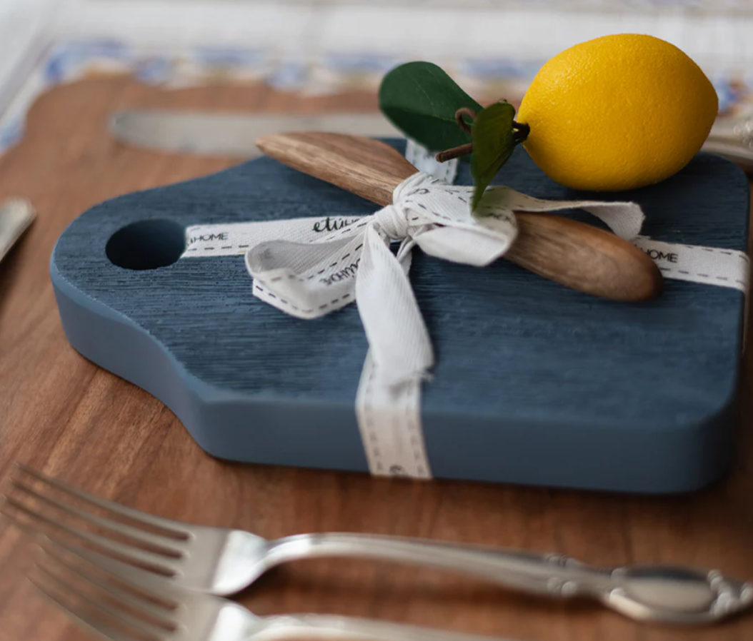 Small Dutch Cheese Board, Denim