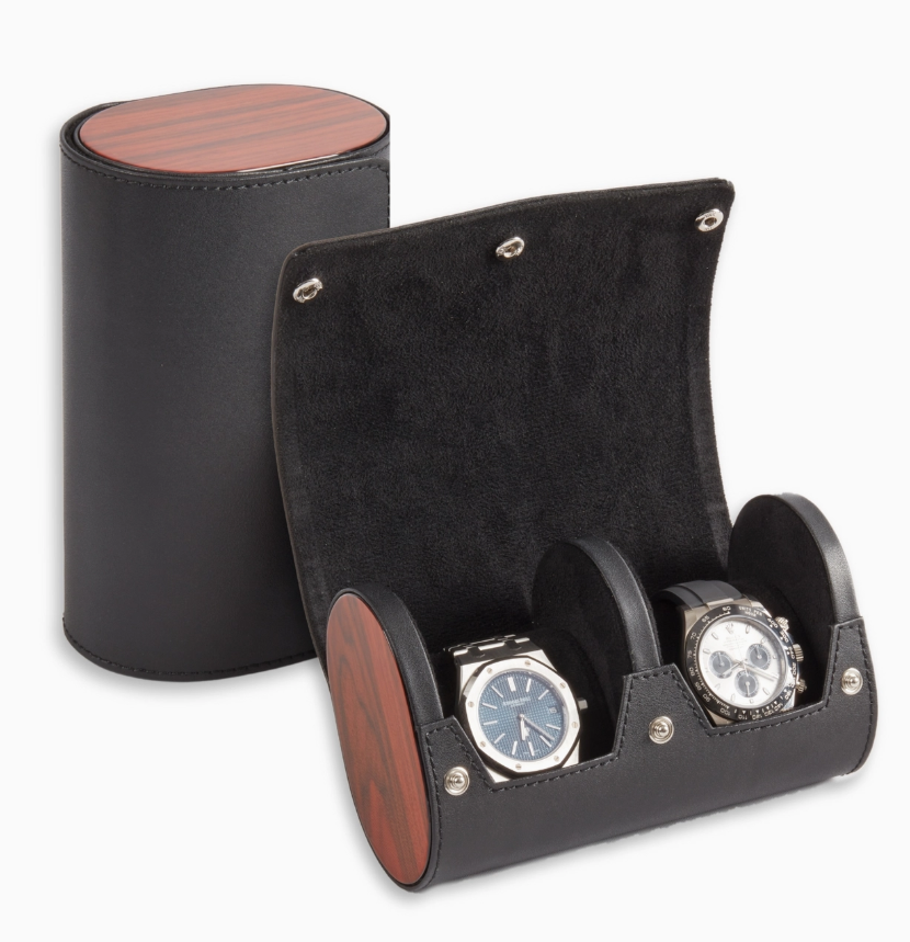 Radford Two Watch Case - Leather Black