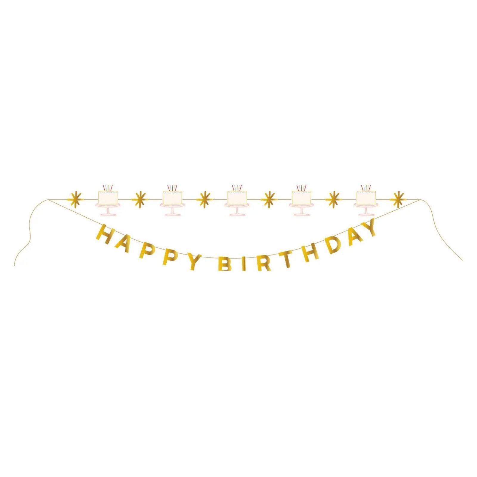 Happy Birthday Party Banner Set