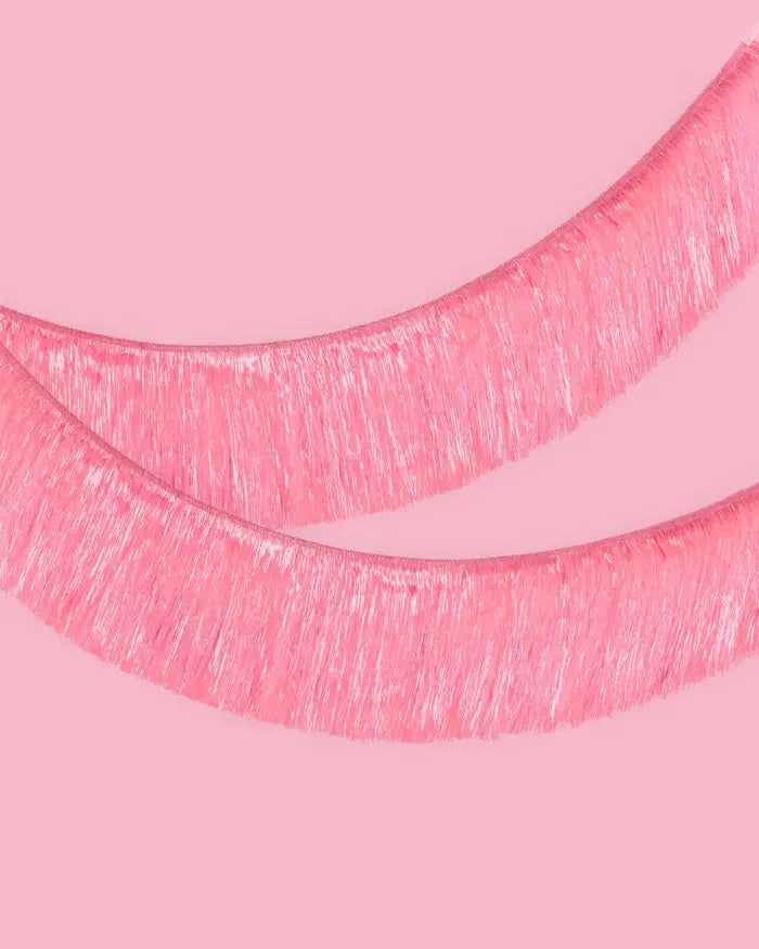 Pink Party Banner - Fringe