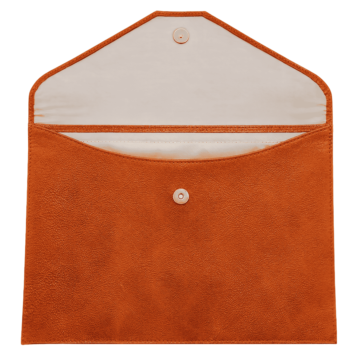 Brown Envelope Clutch