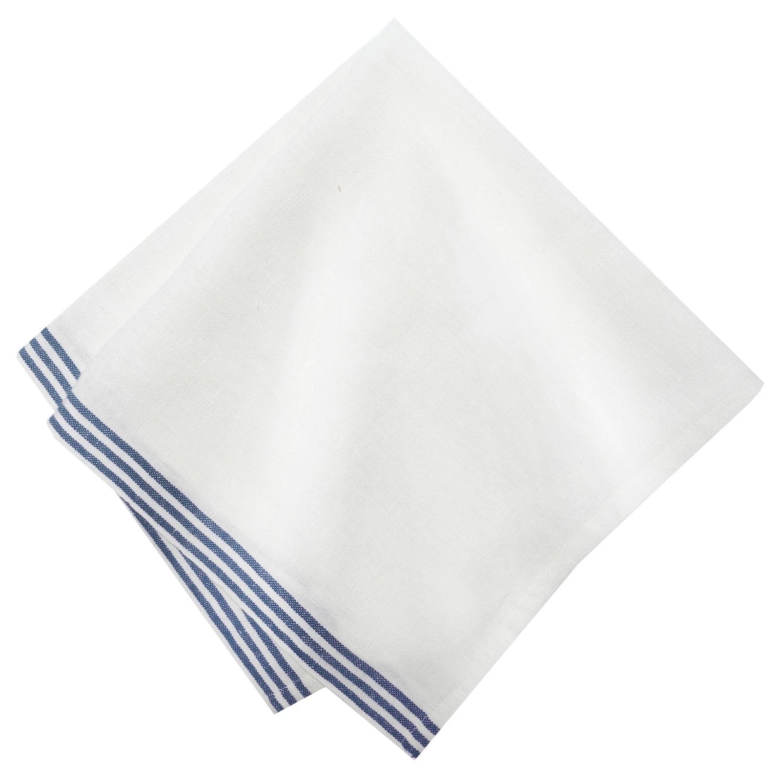 Alsace white & blue napkins-set of 4