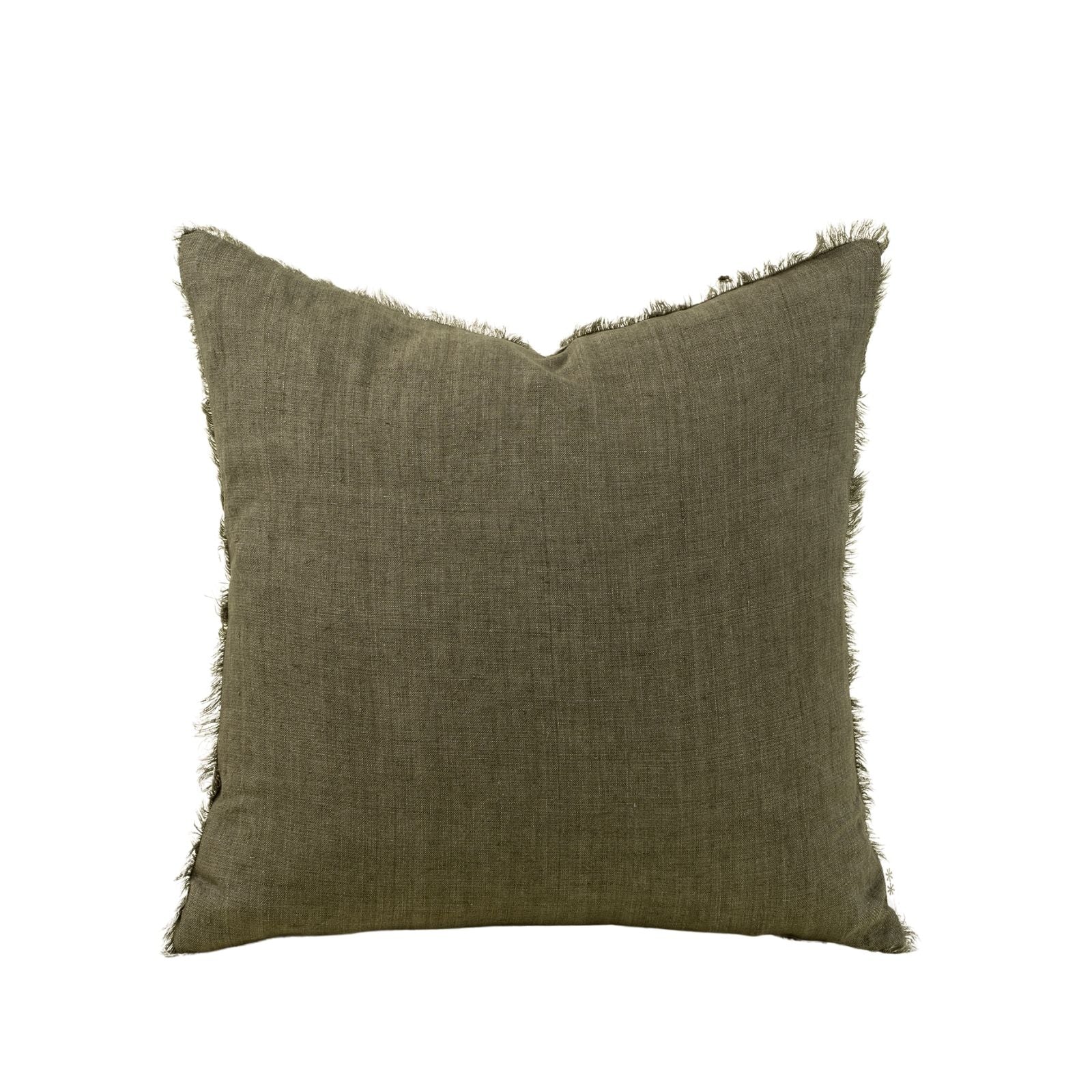 20x20 Lina Linen Pillow Mink