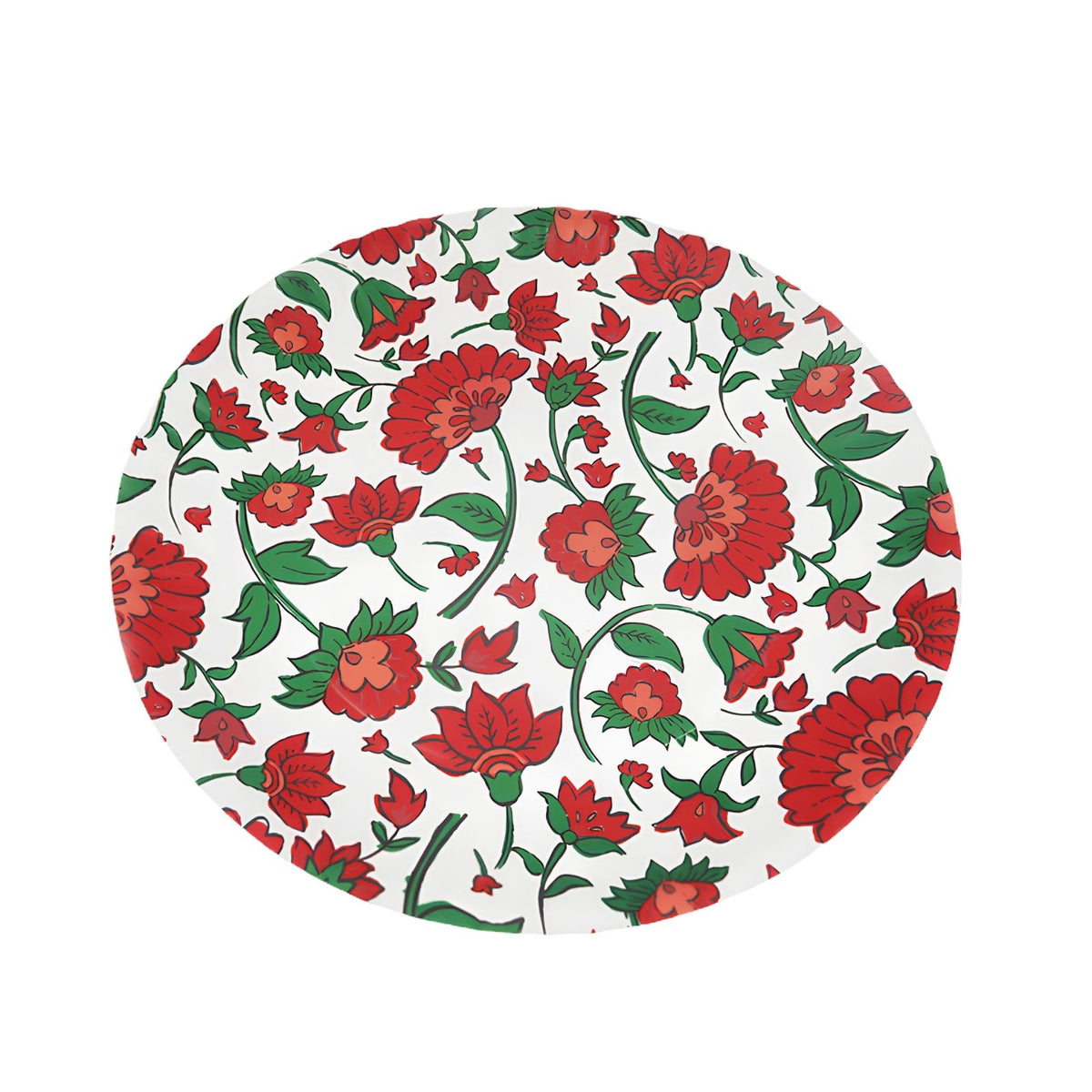 Spice Trail Melamine Platter White