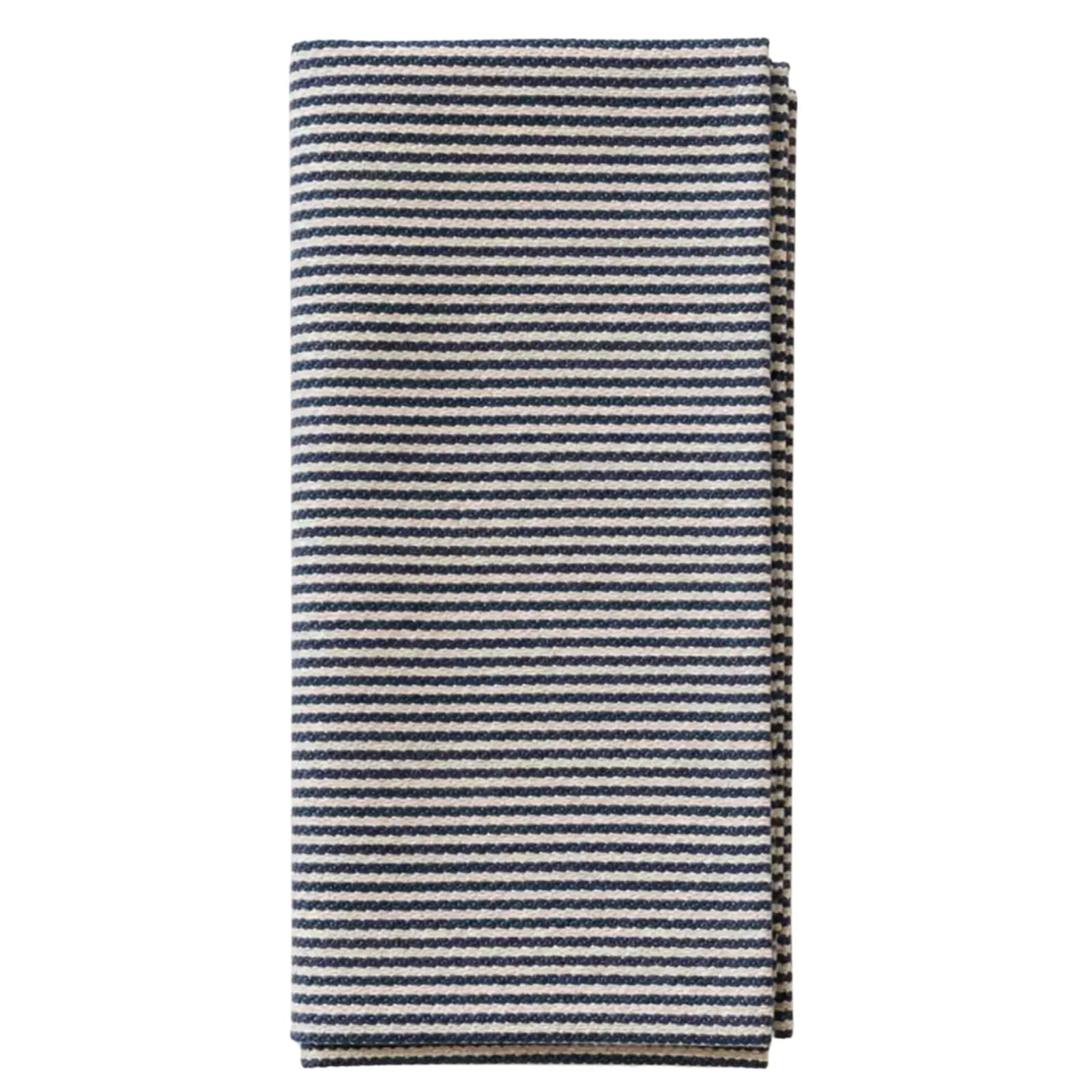 Dinner Napkin - Cotton Railroad Stripe