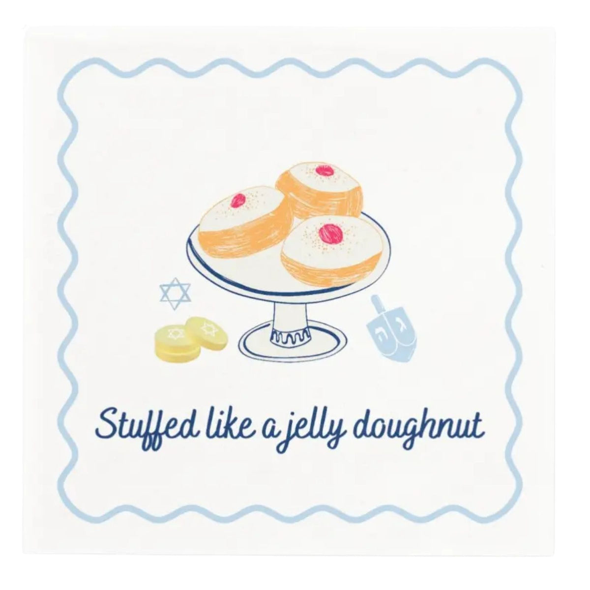 Hanukkah Dessert Napkins