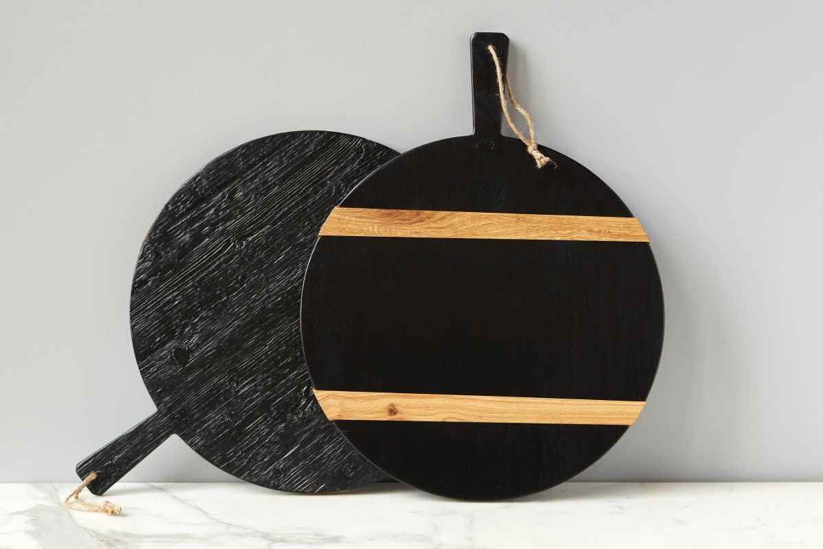 Black Mod Board Round- Medium