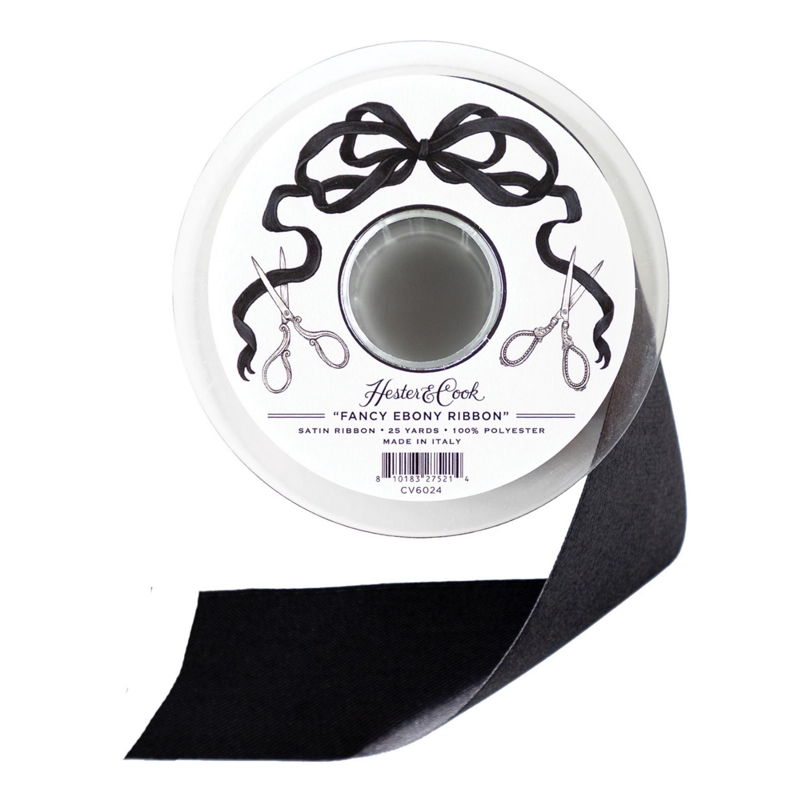 Fancy Ebony Ribbon