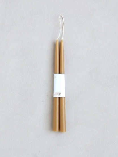 Pair of 12" Taper Candles