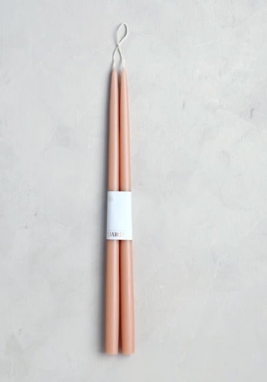 Pair of 18" Taper Candles