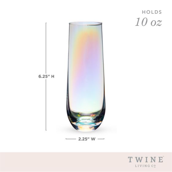 Luster Stemless Champagne Flute